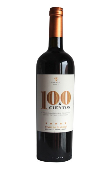 100&cientos es un vino ecológico de Madrid