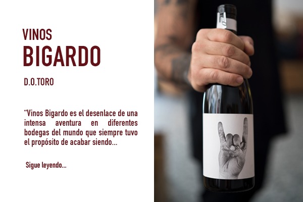 VINOS BIGARDO BODEGA ES UNA BODEGA DE PEQUEÑOS PRODUCTORES